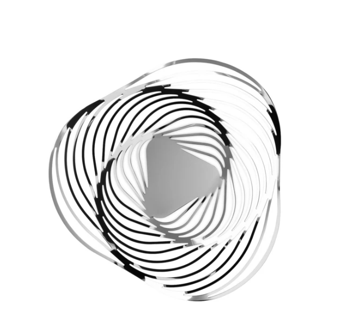 ALESSI TRINITY BASKET - WHITE