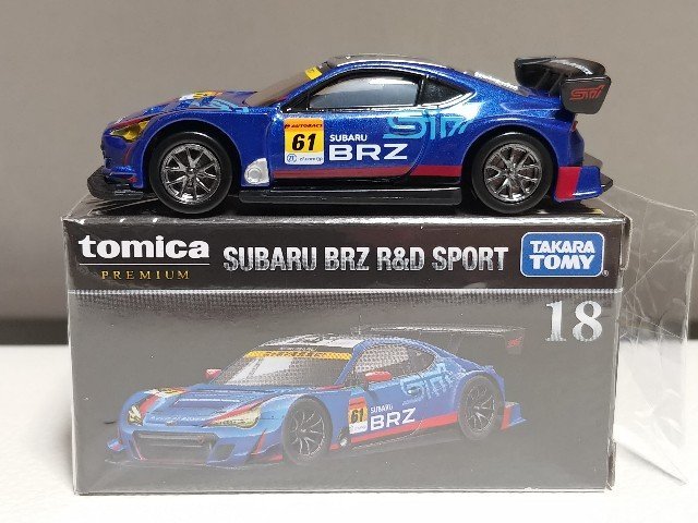 Takara Tomy Tomica - Premium 系列合金車 No. 18 Subaru Brz R&D Sport