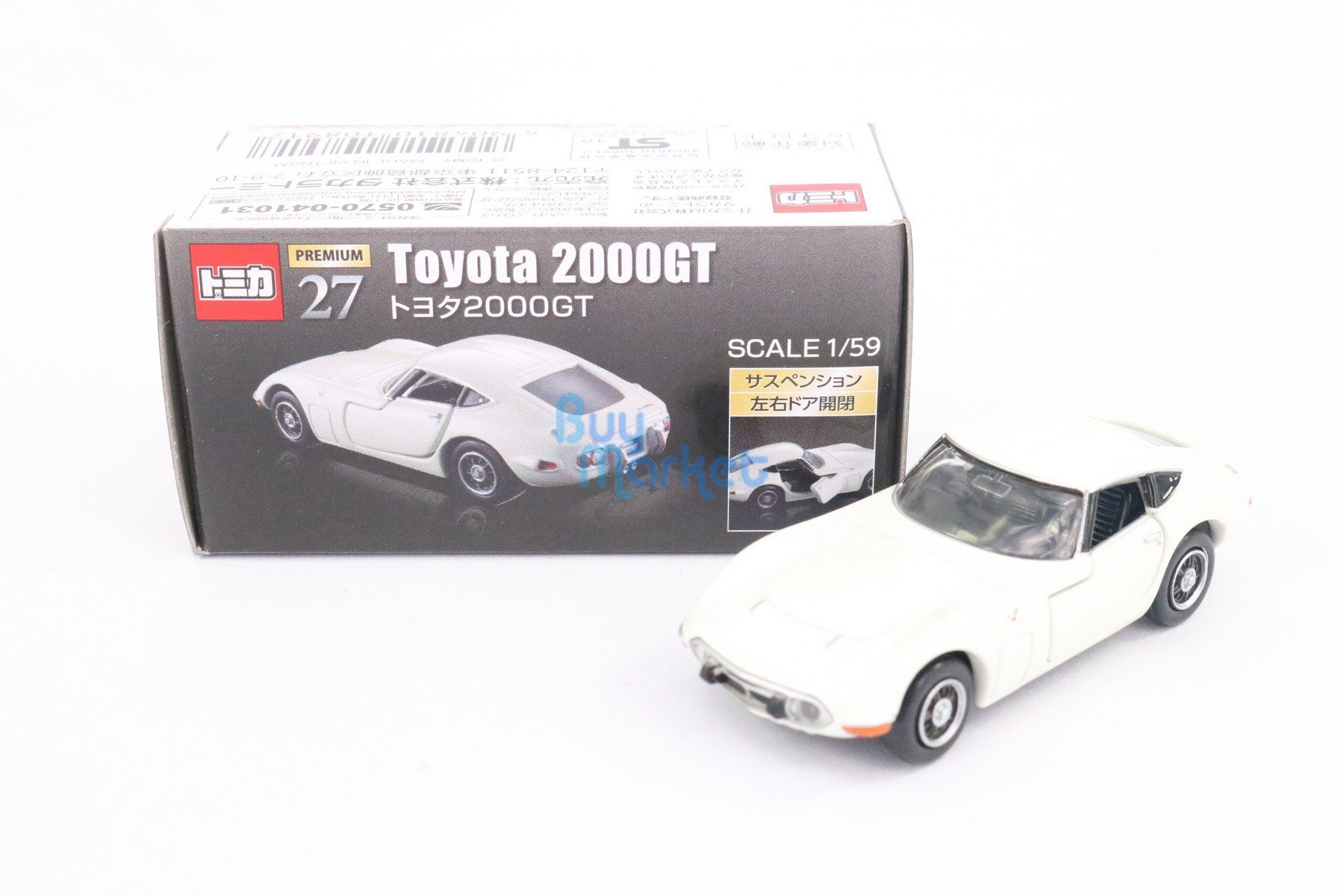 Takara Tomy Tomica - Premium 系列合金車 No. 27 豐田 2000GT