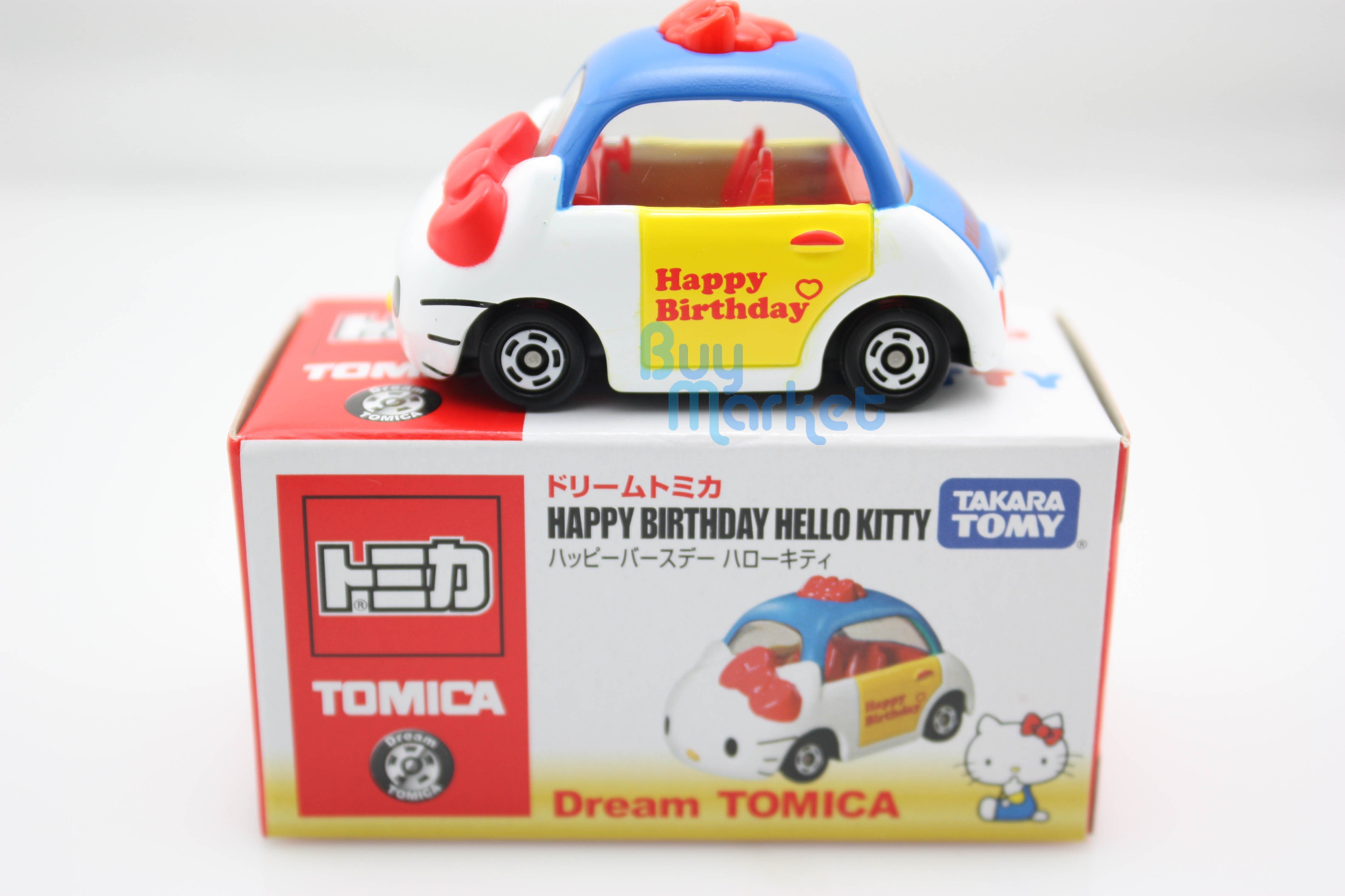 Takara Tomy DC Dream Tomica 合金車仔 - Hello Kitty Happy Birthday Asia Ver