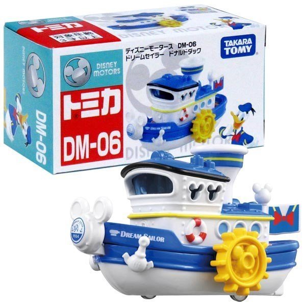 Takara Tomy 迪士尼 合金車仔 DM-06 Dream Sailor  唐老鴨