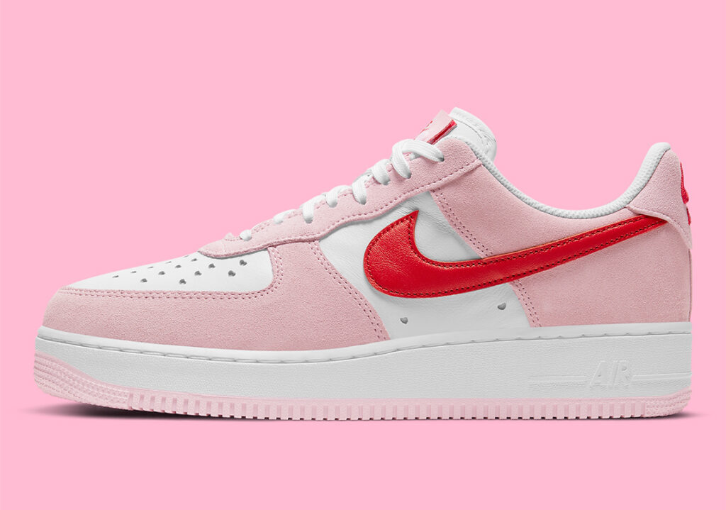 Nike Air Force 1 Low Valentine's Day情人節 粉 運動鞋 男鞋 DD3384-600