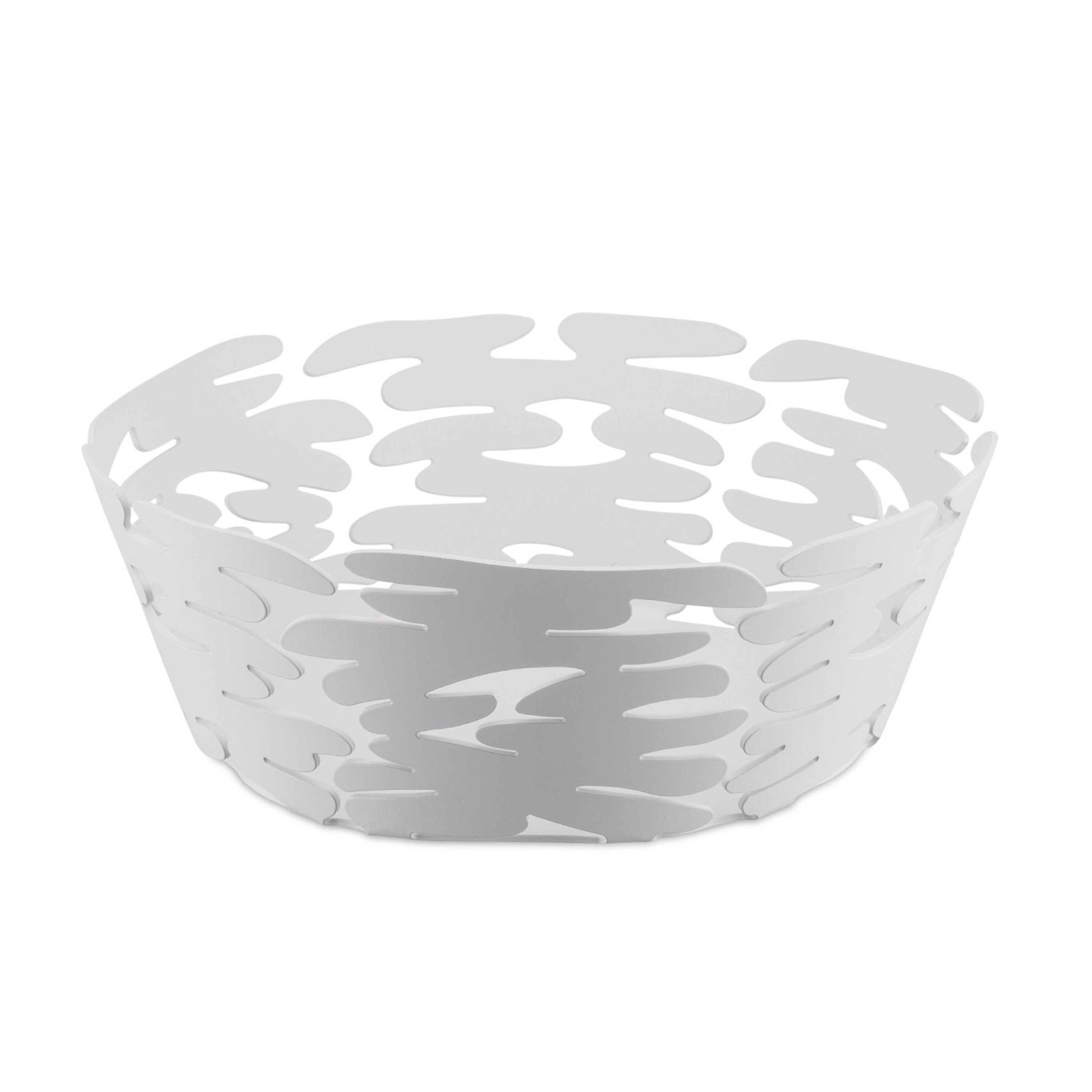 ALESSI BARKET SMALL BASKET 18CM  -  WHITE