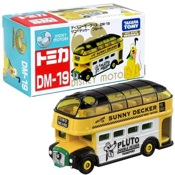 Takara Tomy 迪士尼 合金車仔 DM-19 Sunny Decker Pluto