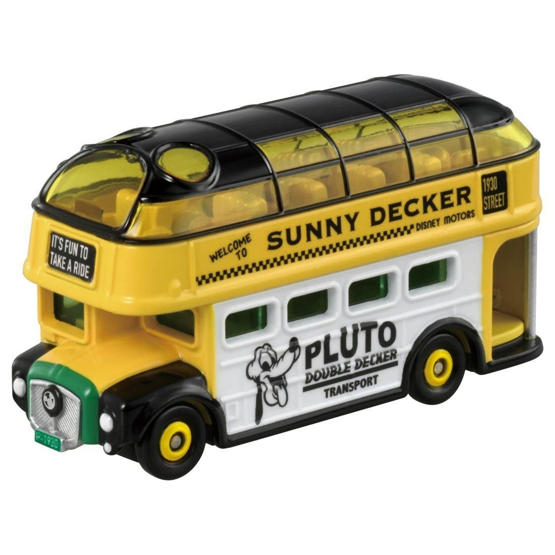 Takara Tomy 迪士尼 合金車仔 DM-19 Sunny Decker Pluto