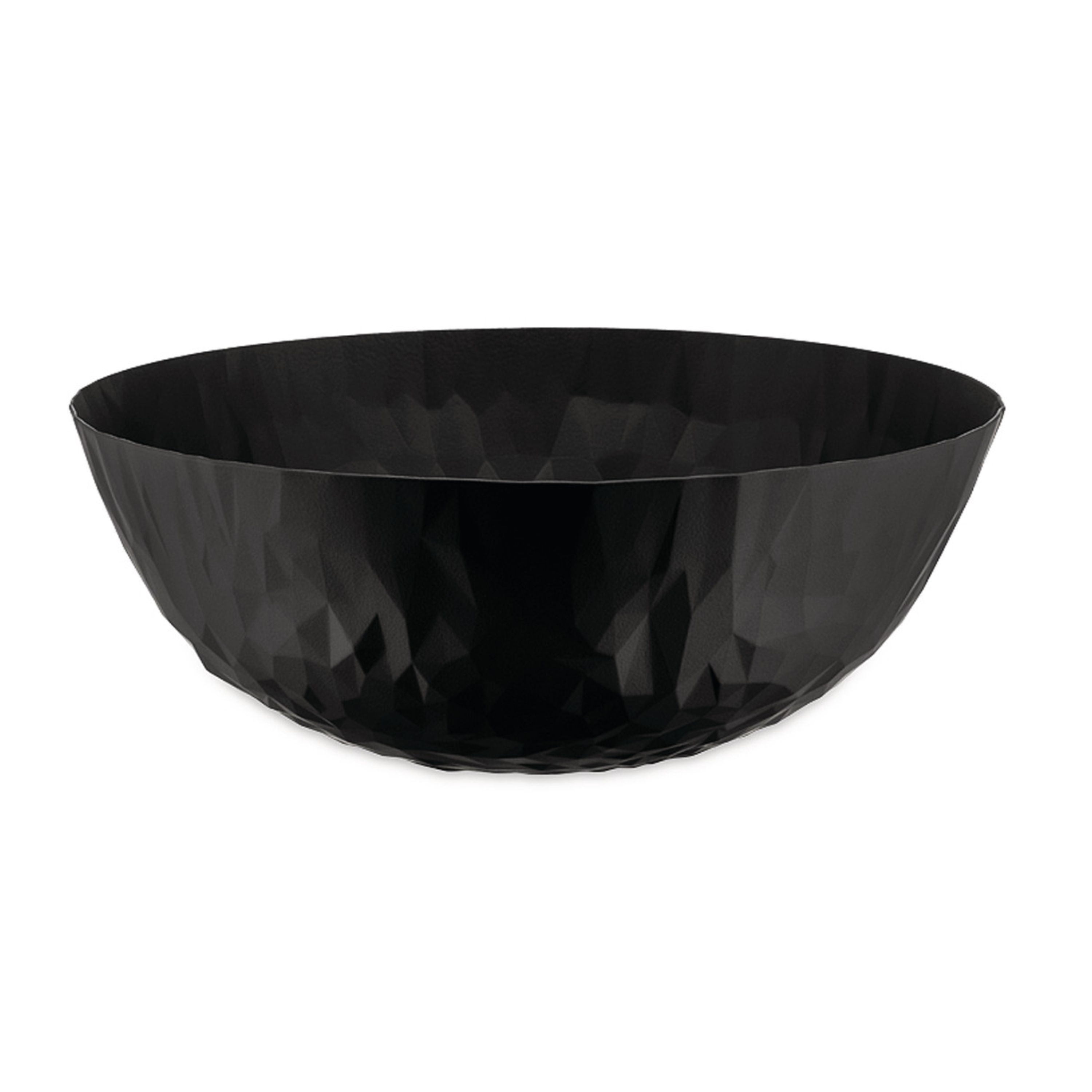 ALESSI JOY N.11 ROUND BASKET  -  SUPER BLACK