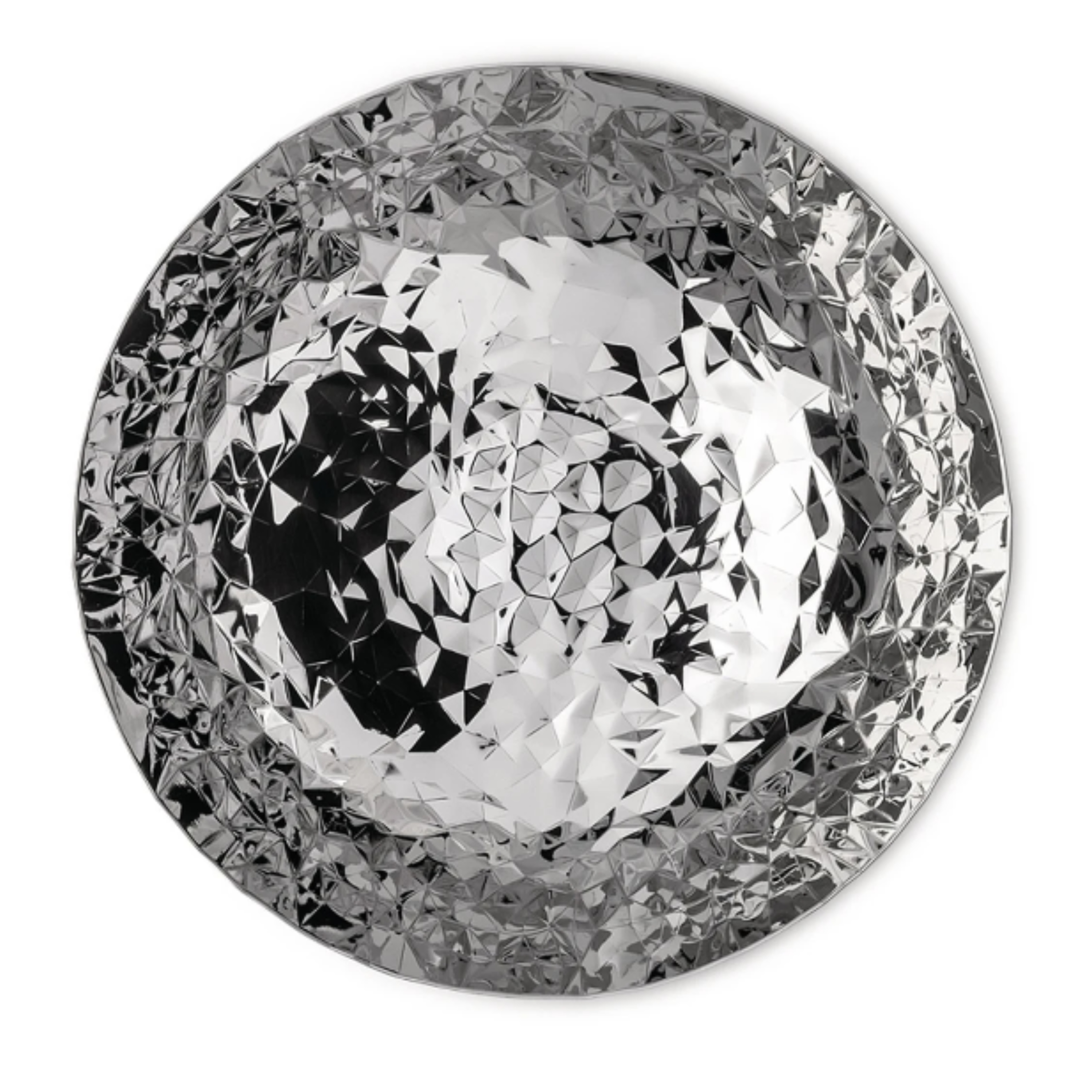 ALESSI JOY N.11 ROUND BASKET  -  SUPER BLACK