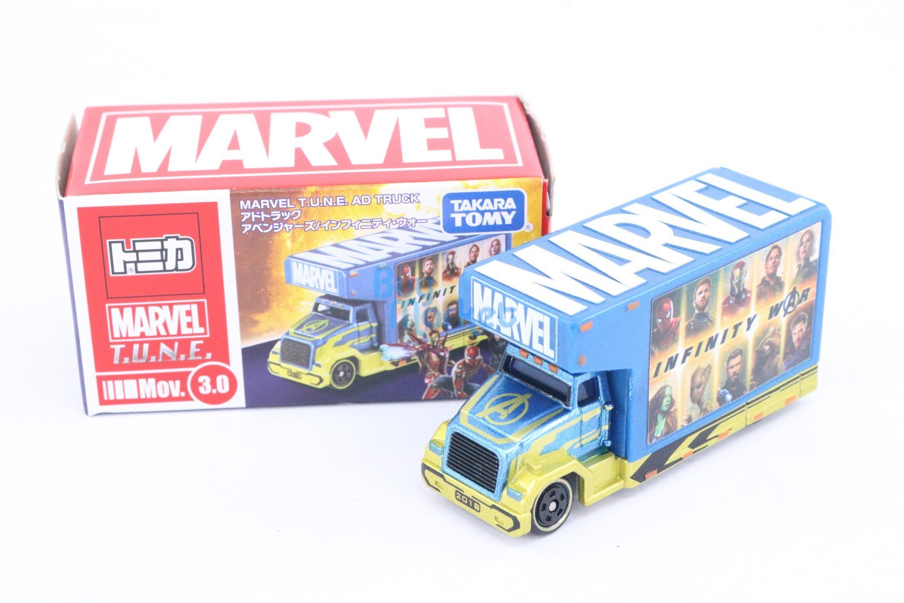 Takara Tomy 迪士尼 合金車仔 - Marvel TUNE Mov 3.2 AD Truck Infinity War