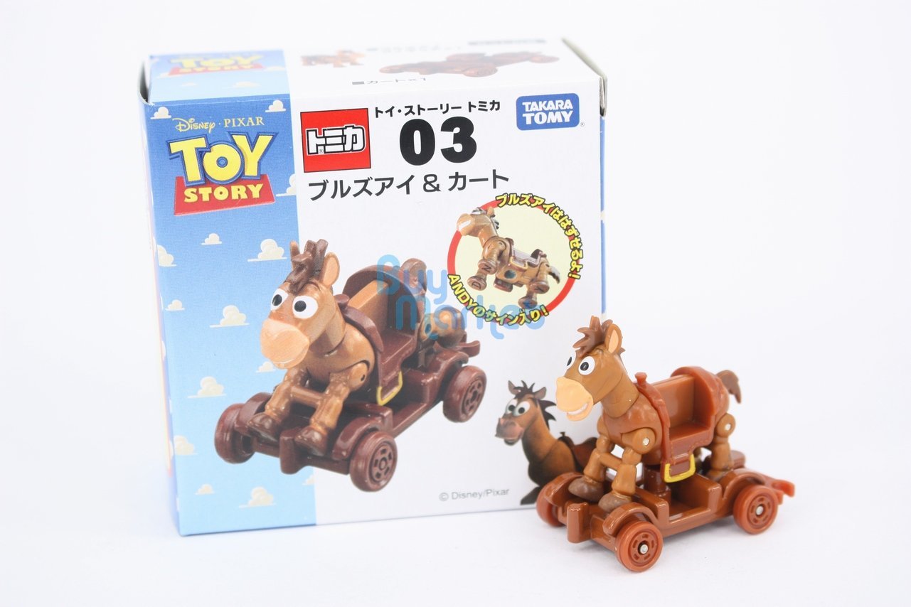 Takara Tomy  反斗奇兵 Tomica - No.03 Bullseye & Wooden Truck