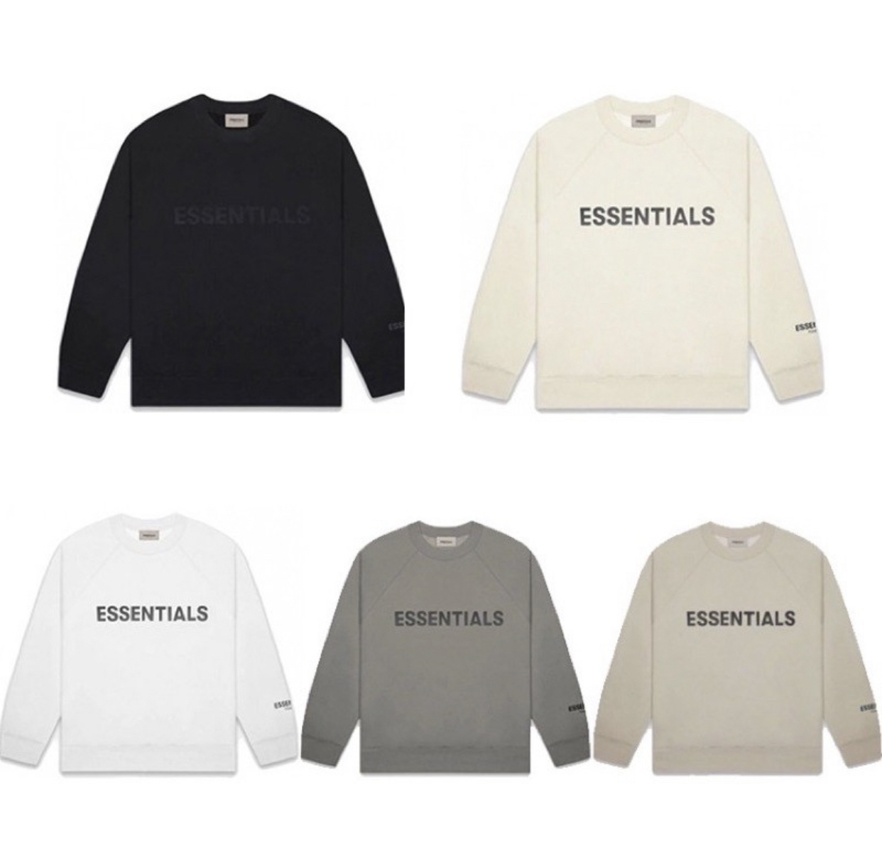 FOG Essentials FW20 大學T 衛衣Fear Of God Cr