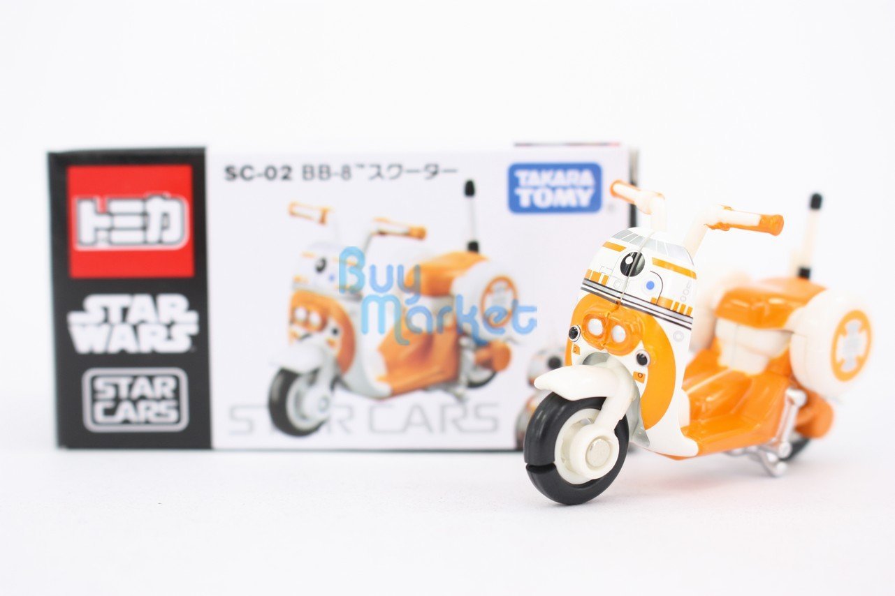 Takara Tomy Tomica SC-02 Star Cars BB-8 Scooter
