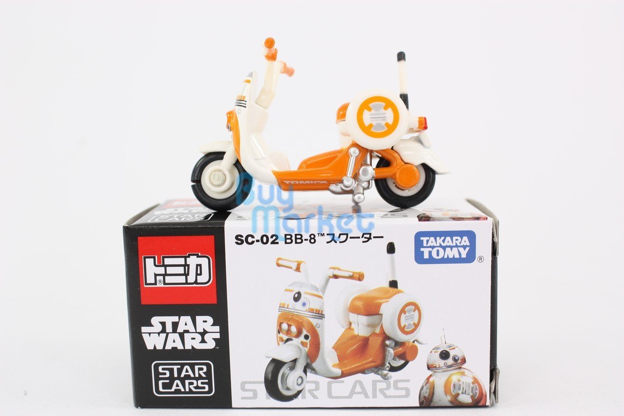 Takara Tomy Tomica SC-02 Star Cars BB-8 Scooter