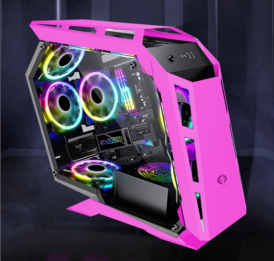 米特3C數位–魔蛇 D900mini/桃粉色機殼 (不含風扇)