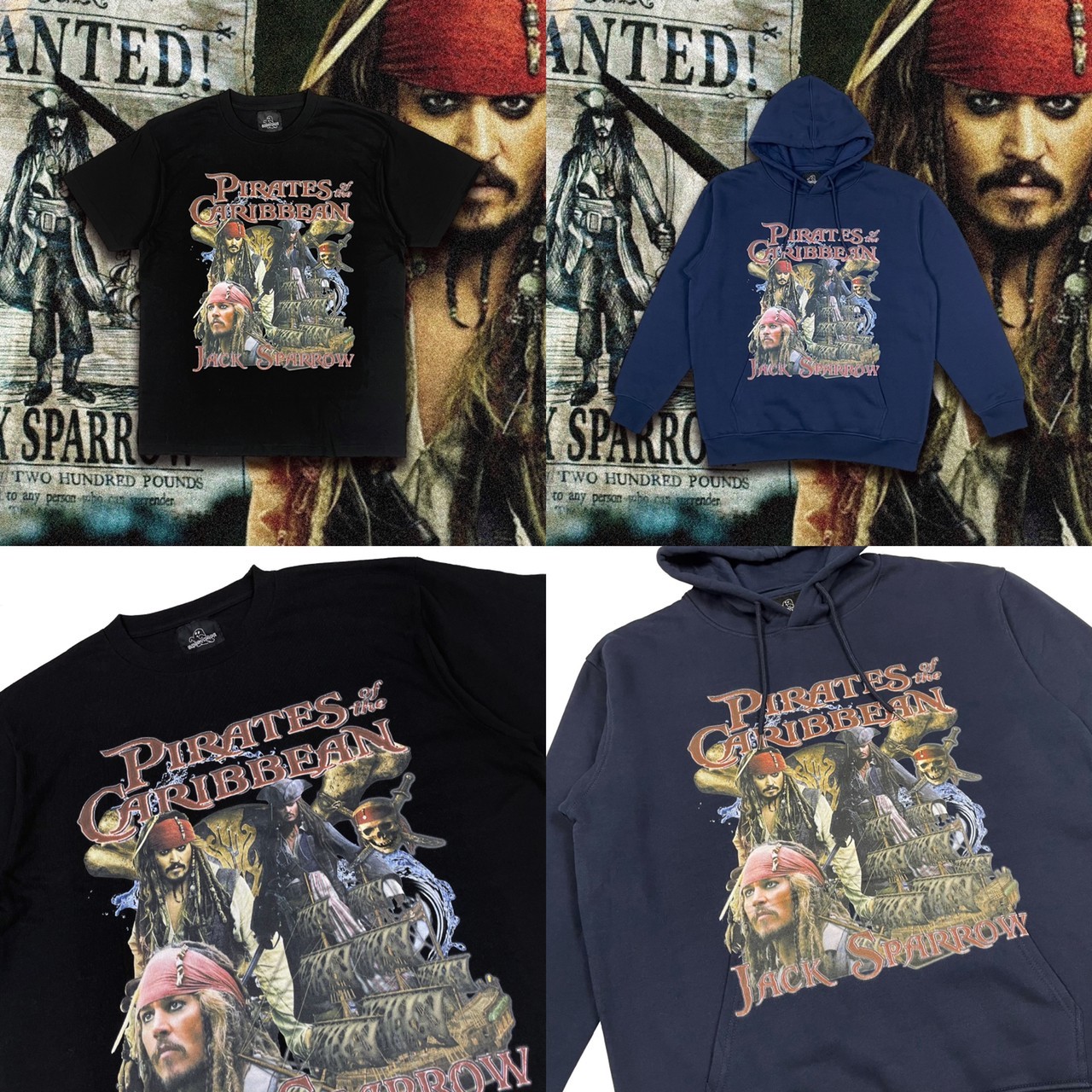 Ghost Made 新款 《神鬼奇航》帽T / 短袖 T GhostMade