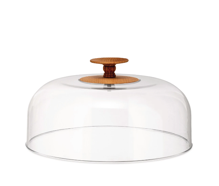 ALESSI DRESSED IN WOOD, CLOCHE IN PMMA