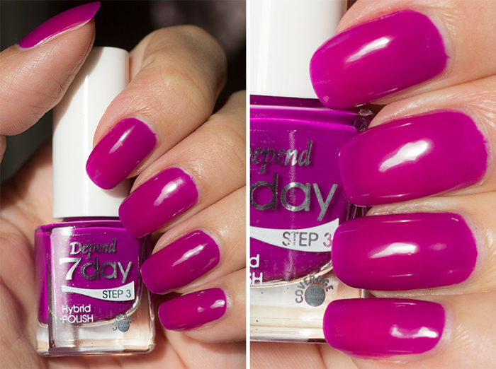 7day 仿GEL甲快乾甲油 7125 霓虹亮紫色 (不透明)