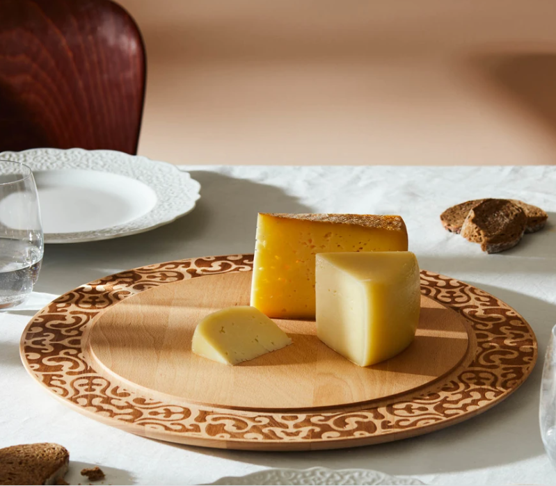 ALESSI DRESSED IN WOOD CHEESE BOARD