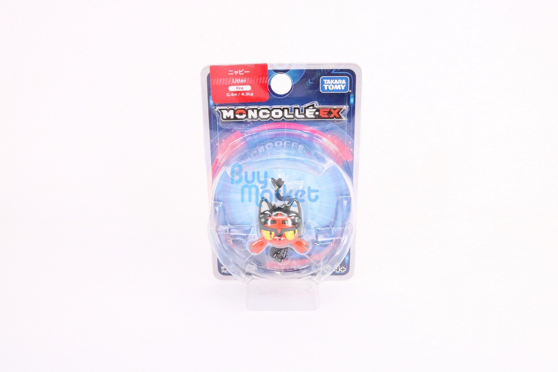 Takara Tomy 寵物小精靈 模型- 10 火斑喵  (亞洲版)