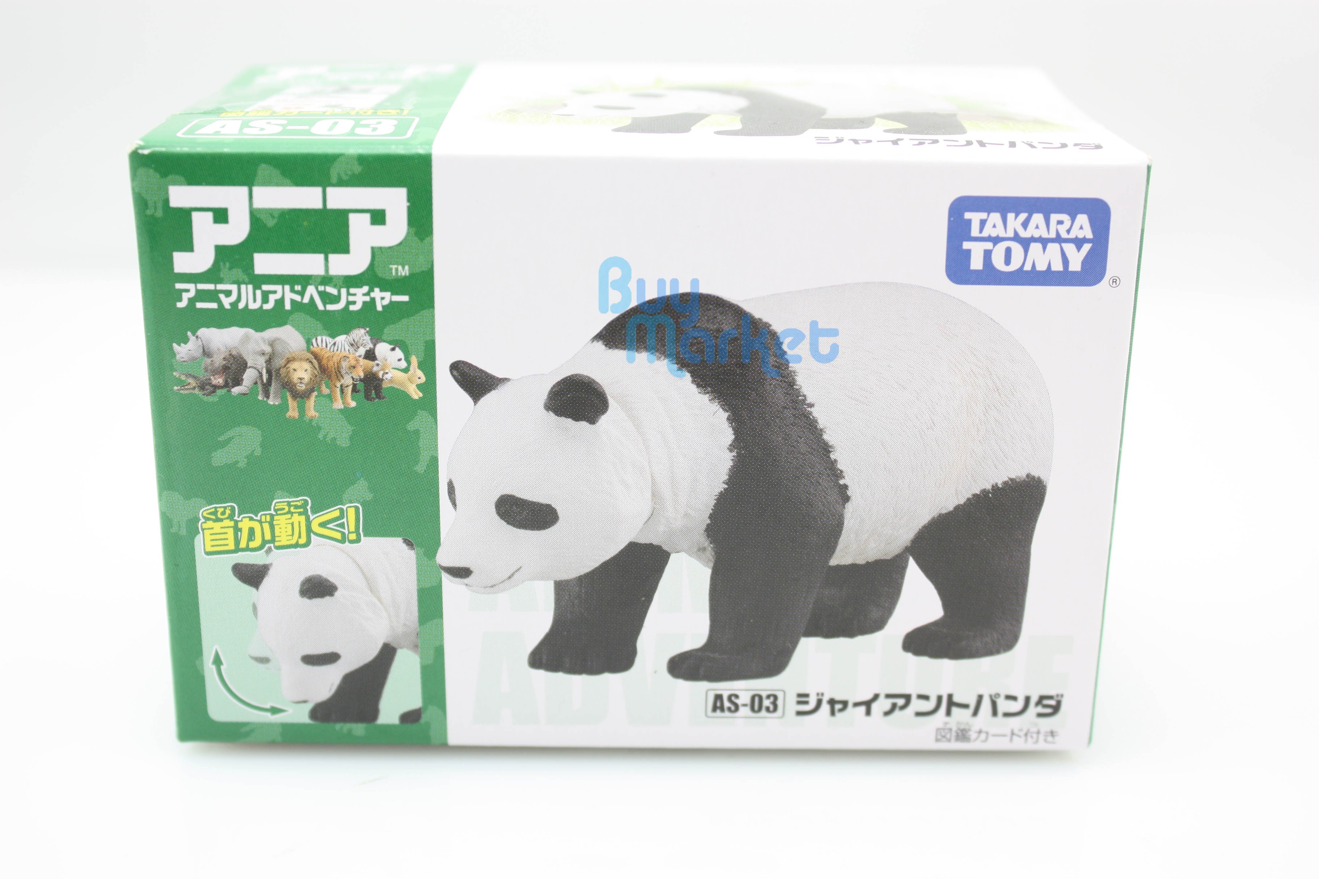 Takara Tomy Ania動物系列模型AS-03大熊貓