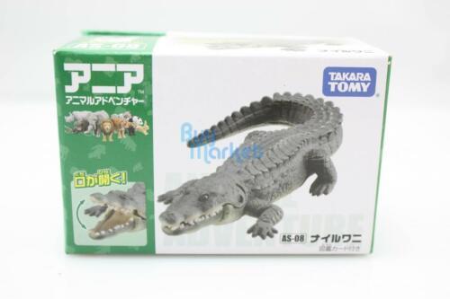 Takara Tomy Ania動物系列模型AS-08尼羅河鱷魚