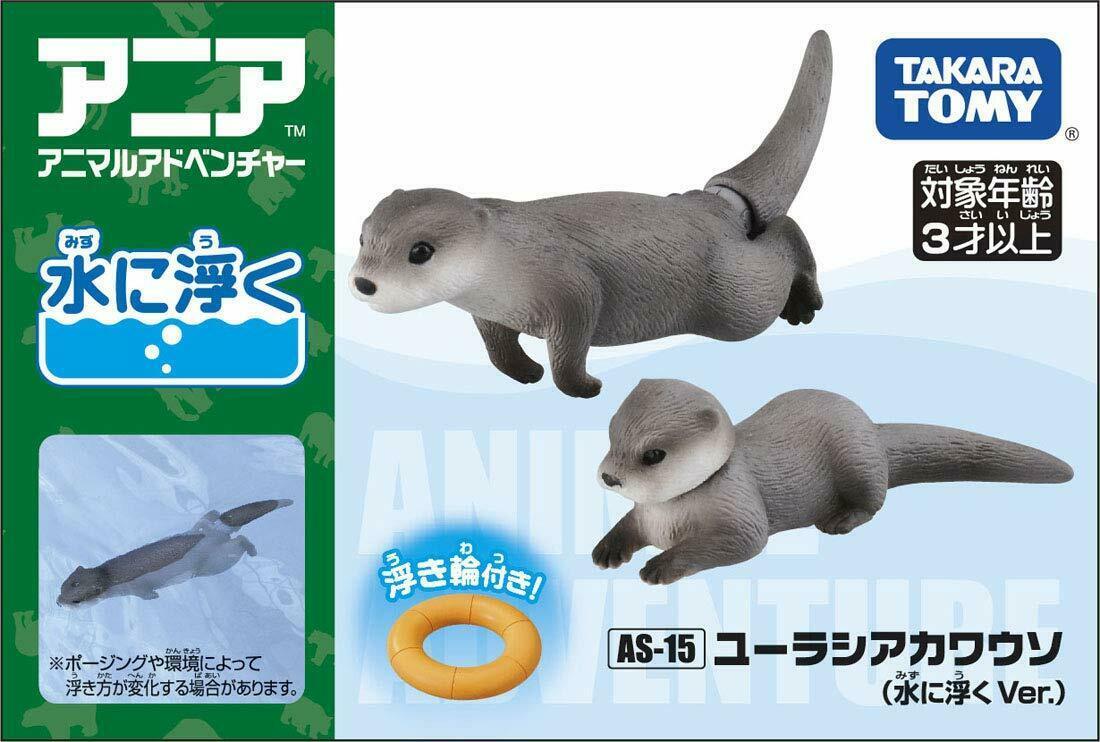 Ania動物系列模型AS-15海獺（Floatable Ver。）