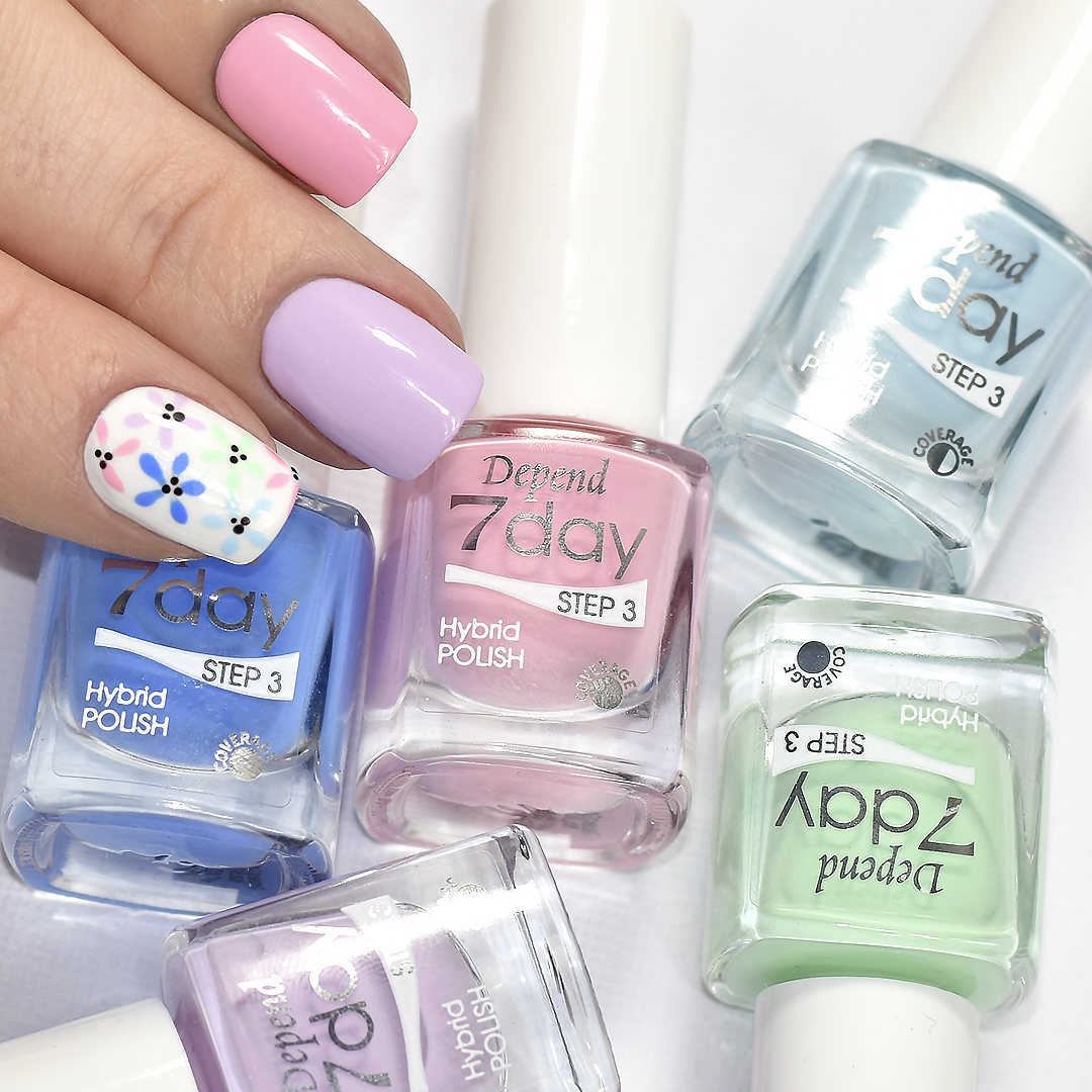 7day 仿GEL甲快乾甲油 7145 粉彩嫩綠色 (不透明)