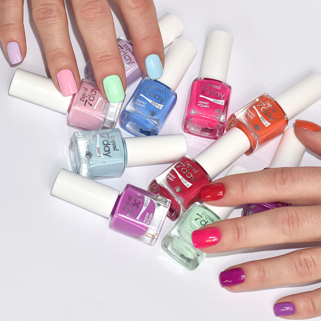 7day 仿GEL甲快乾甲油 7146 粉彩粉紅色 (不透明)