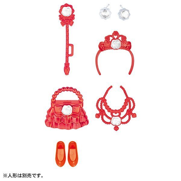 《TAKARA TOMY》莉卡娃娃 Licca 優雅的玫瑰 套裝