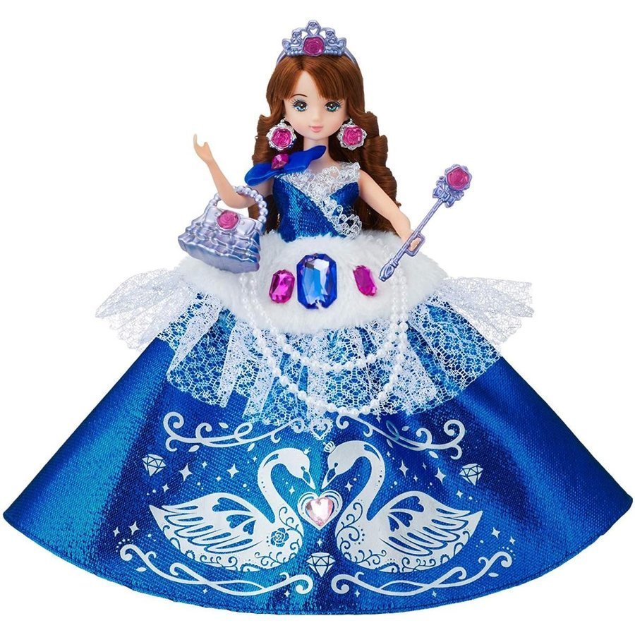 《TAKARA TOMY》莉卡娃娃 Licca - 天鵝公主娃娃套裝