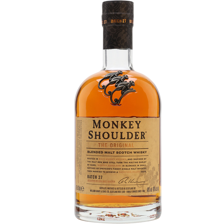 Monkey Shoulder Blended Malt Whisky｜International Wine & Spirit Competition 2017 Gold Medal