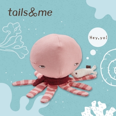 Tails & Me 玩具 - leif the octopus