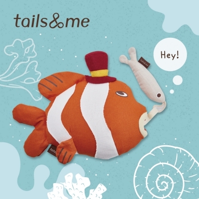 Tails & Me 玩具 - ollie the clownfish