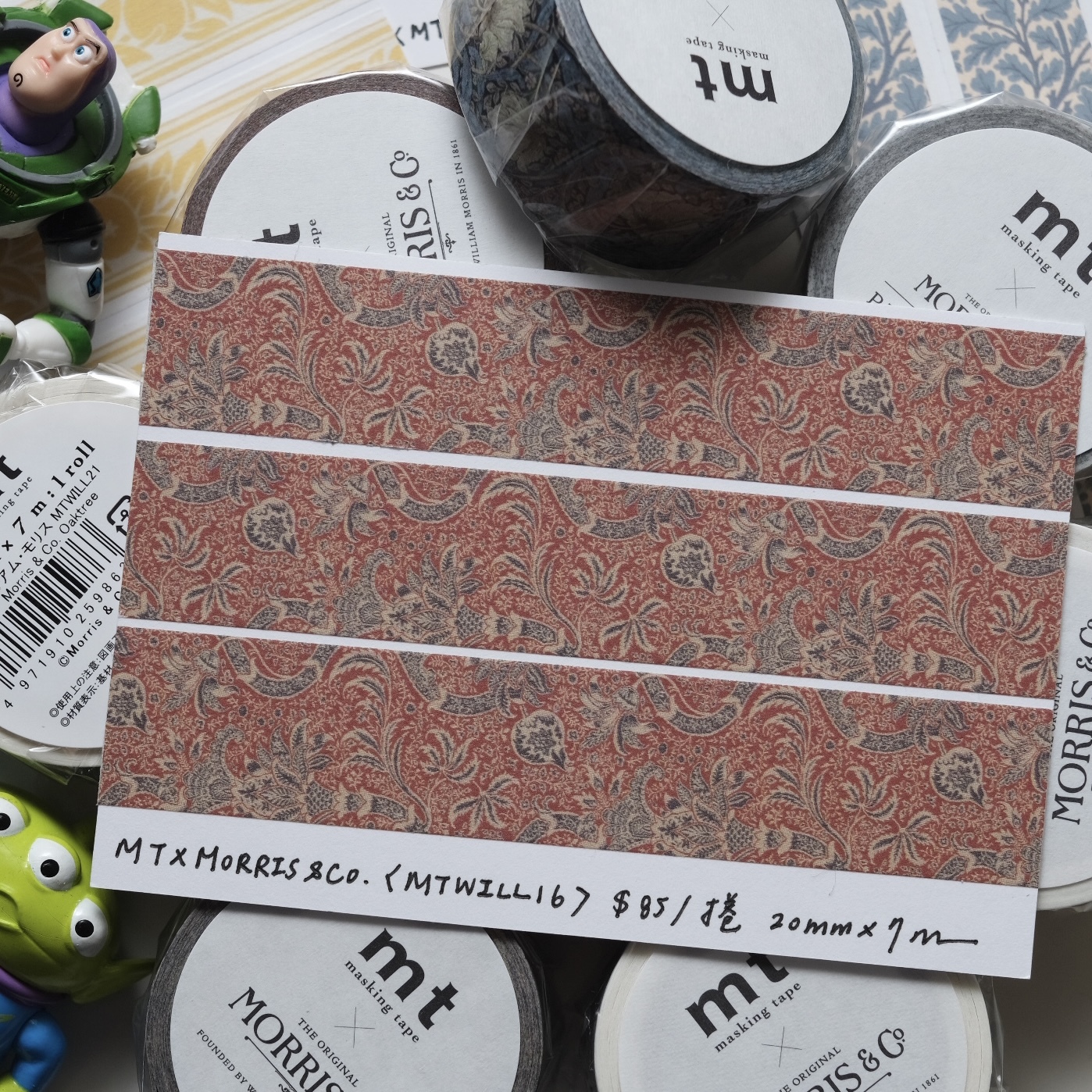 mt x William Morris 紙膠帶 (細版)｜mt 日本