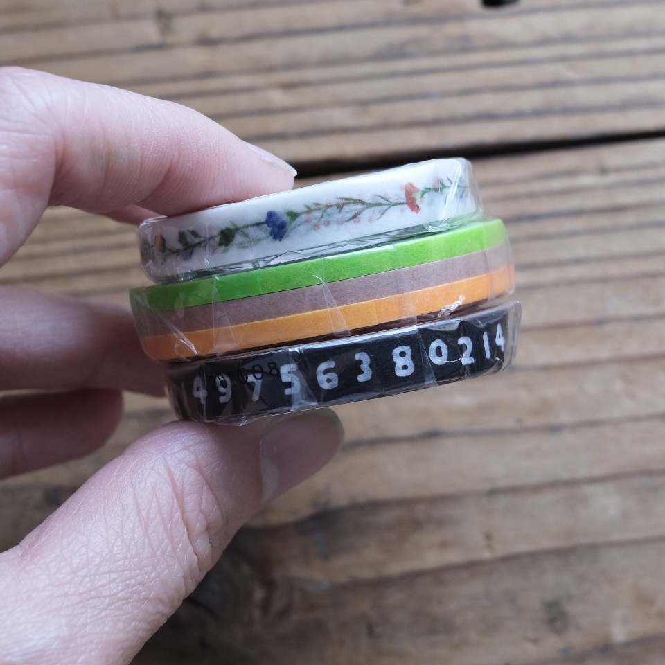 mt ex系列 花朵紙膠帶｜mt 日本