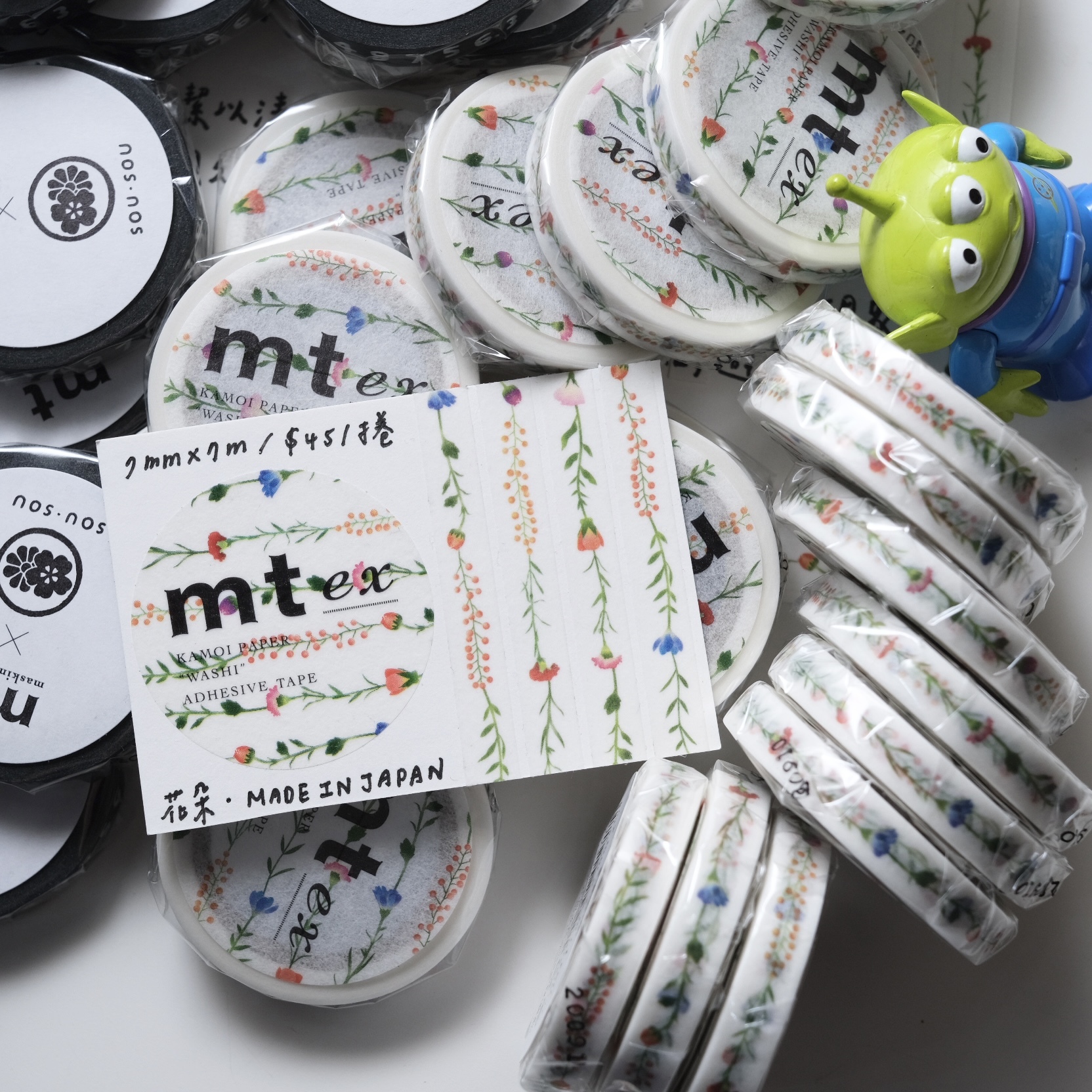 mt ex系列 花朵紙膠帶｜mt 日本