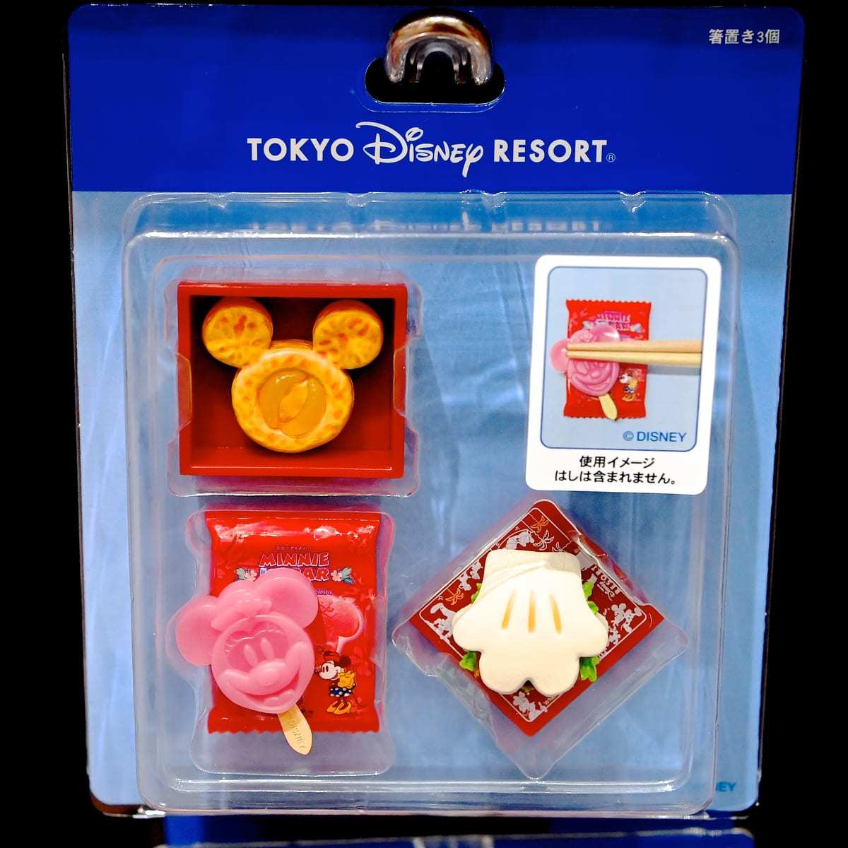 Tdr Disney Park Food Mickey Chopsticks Rest Holder