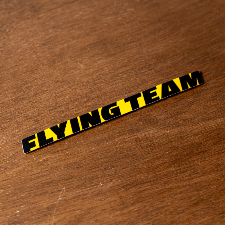 SPPPP｜霧面防水貼紙｜Flying Team