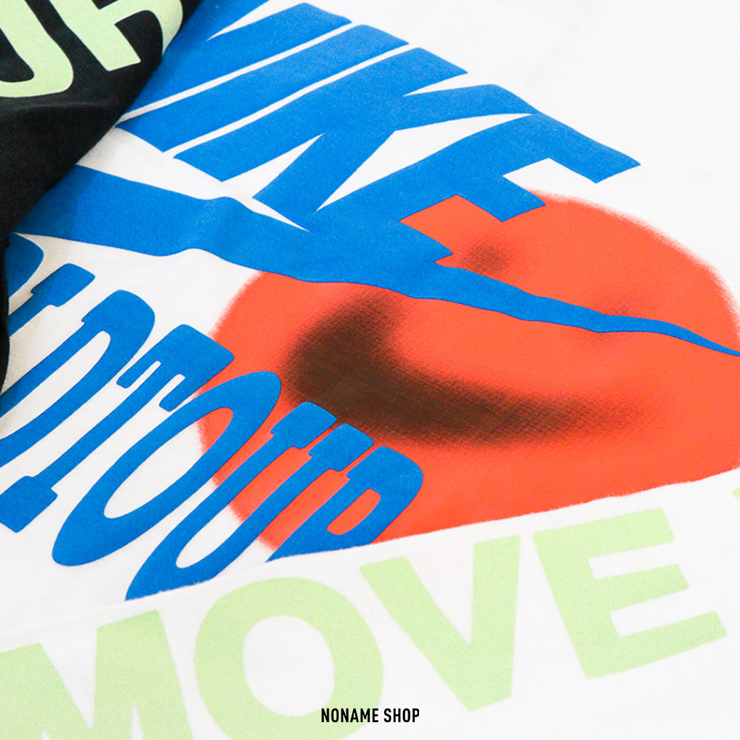 NIKE NSW LS TOP WORLDTOUR 文字微笑世界竹節棉夜光長T 白