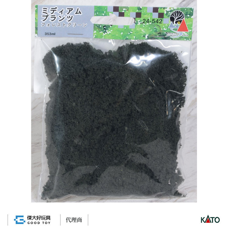 KATO 24-542 場景素材 樹葉/灌木叢(中) 森林綠色