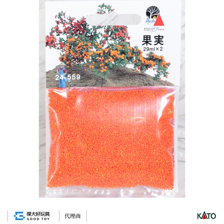 KATO 24-559 場景素材 果實 (29ml x2色)