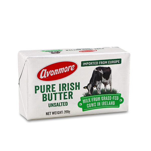 AVONMORE 愛爾蘭草飼無鹽牛油 200G