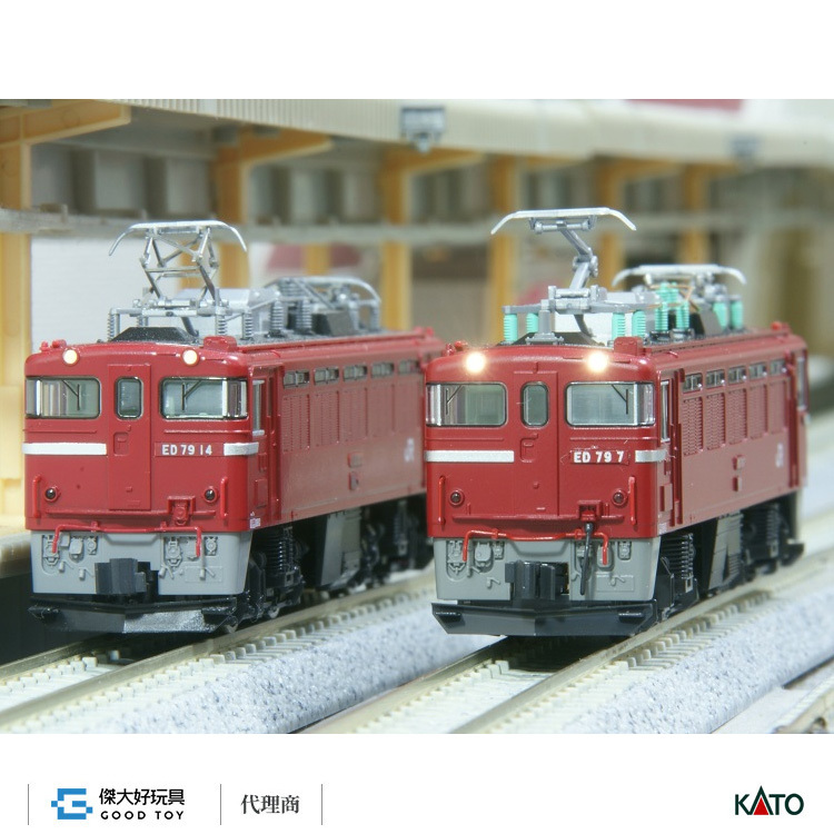 KATO 3076-1 電氣機關車ED79 單臂集電弓