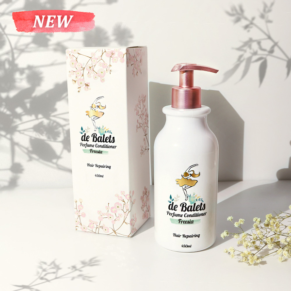 deBalets小巴黎 - SPA級香水修復護髮素(小白綠)-小蒼蘭 450ml