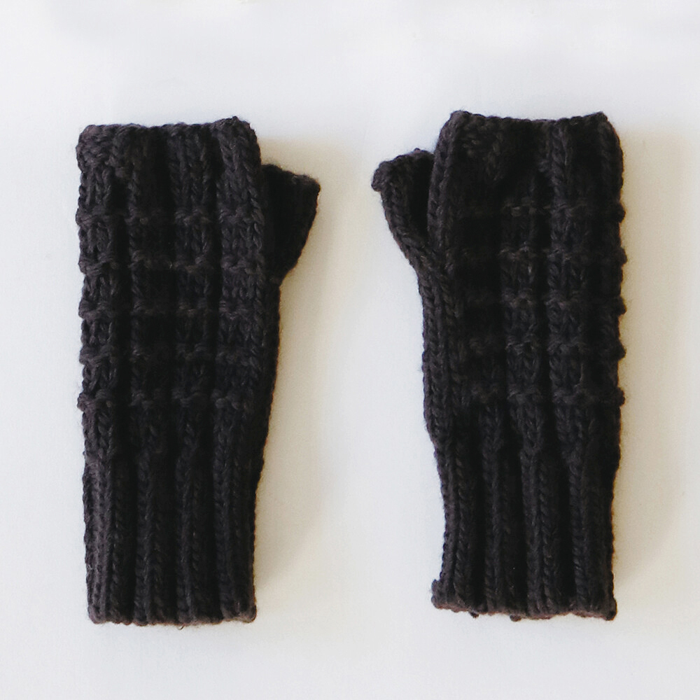 J.P.L. 連指針織手套 ╭ 2色 ╮