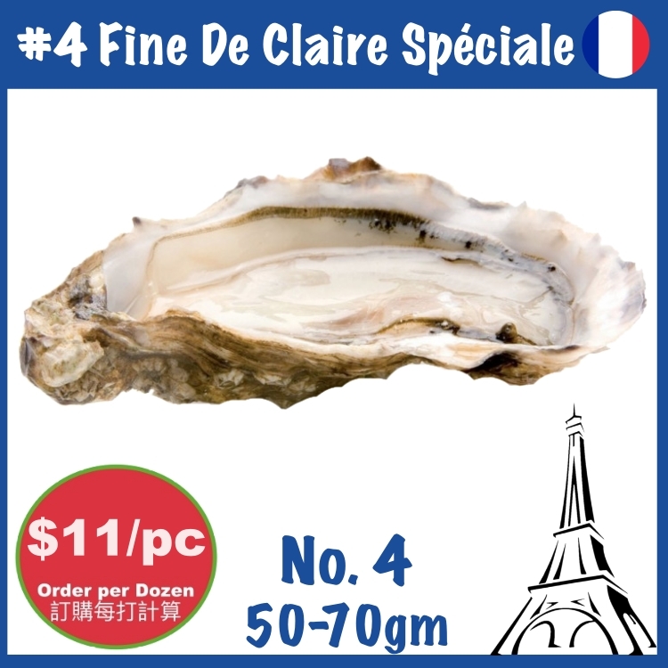 4 法國芬迪奇生蠔 (Fine de Claire Spéciale), 5070gm/pc
