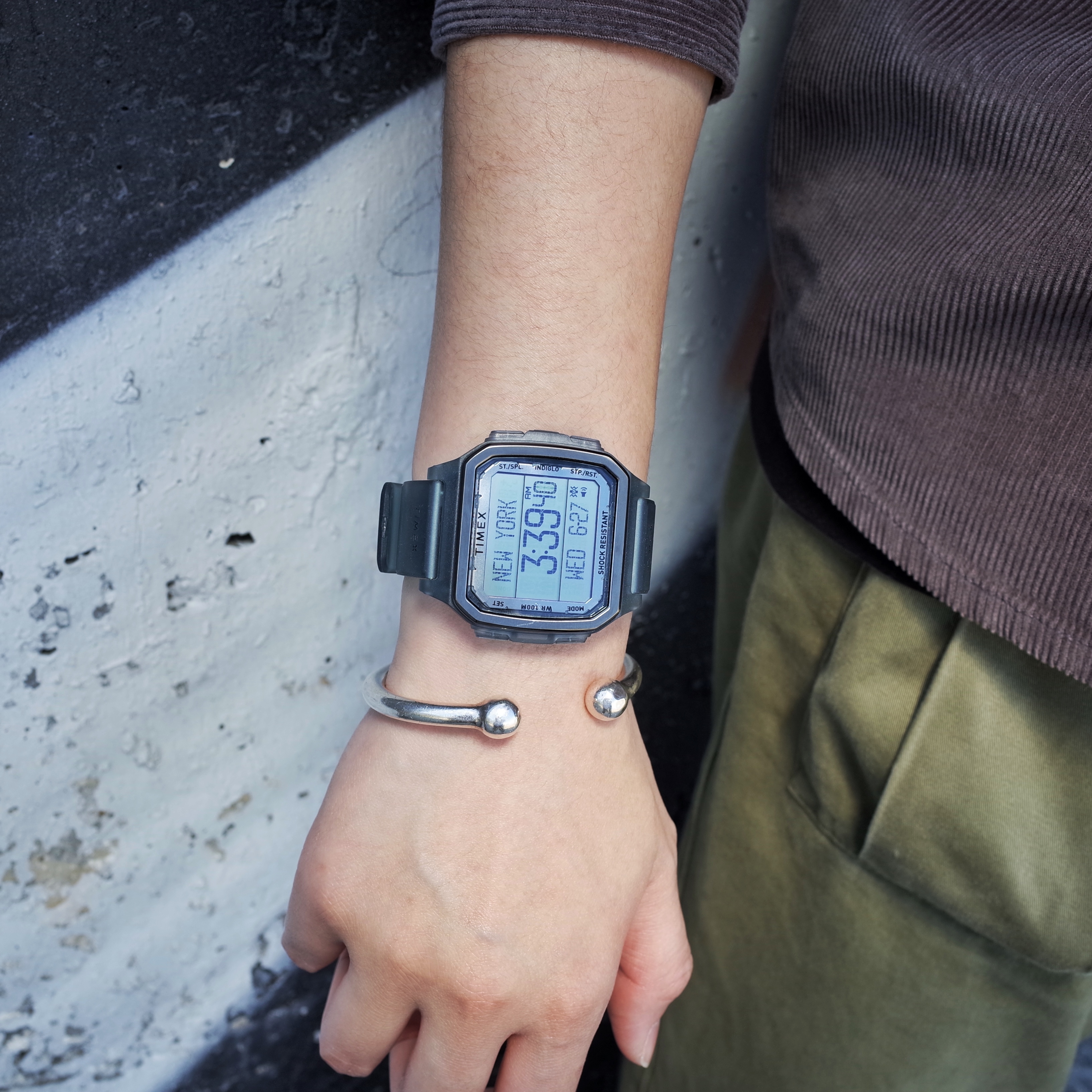 【美品】TIMEX コマンドアーバン TW2U56500 腕時計 グレー original.jpg?1613478269