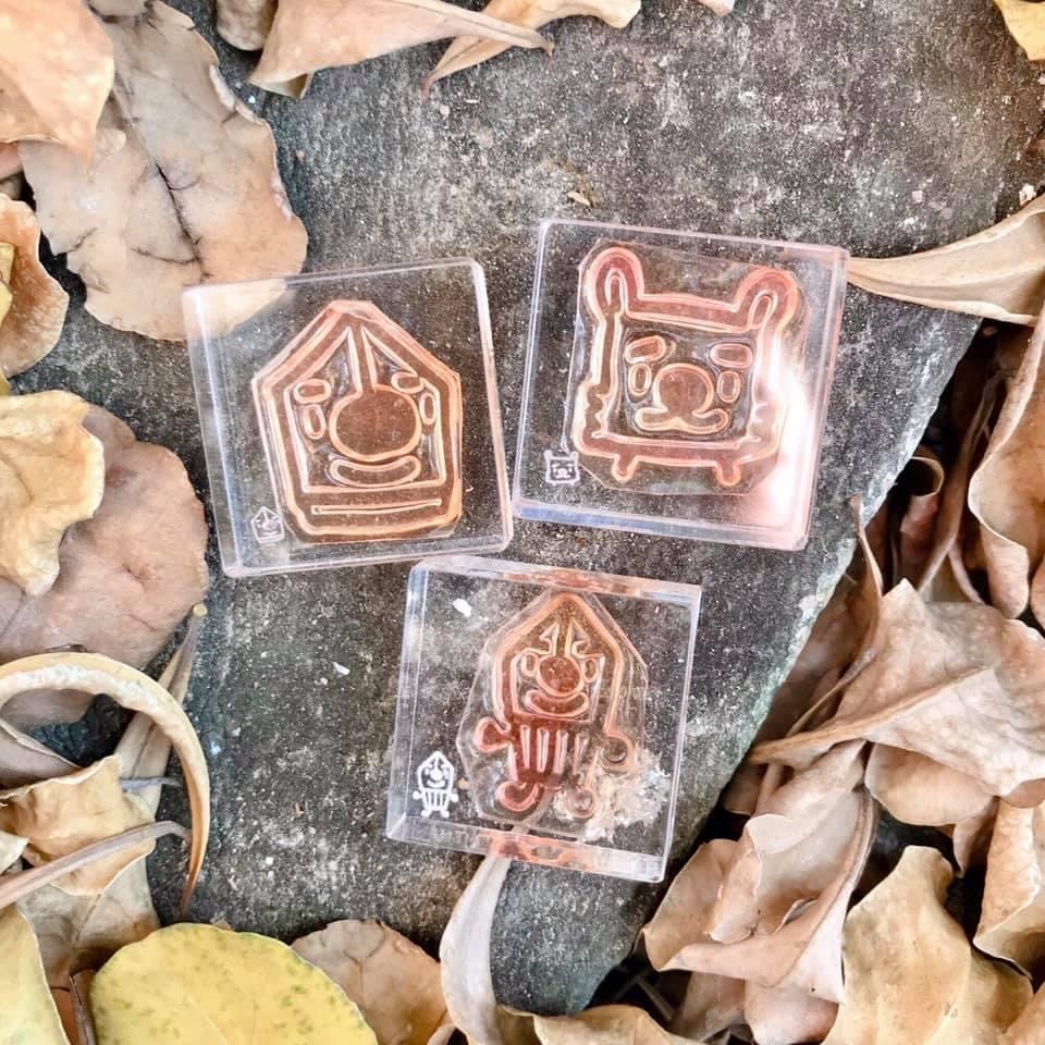 有筆限定系列 膠版印章｜一分之一工作室 臺灣