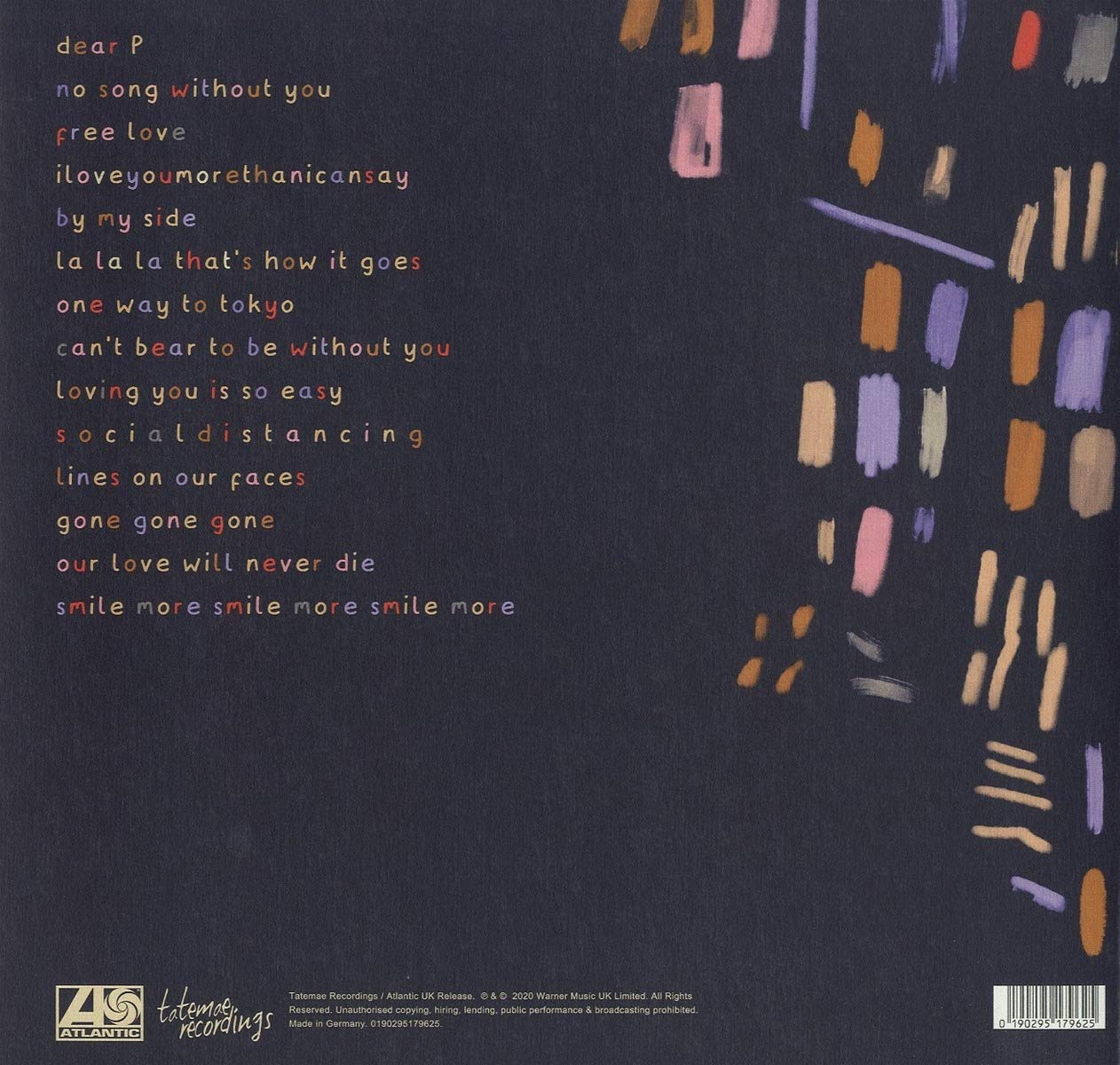 HONNE 英國電子樂團 No Song Without You (2020) 限量黑膠唱片