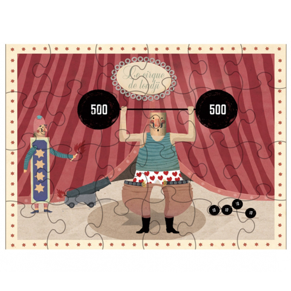 西班牙Londji 主題小拼圖-大力士