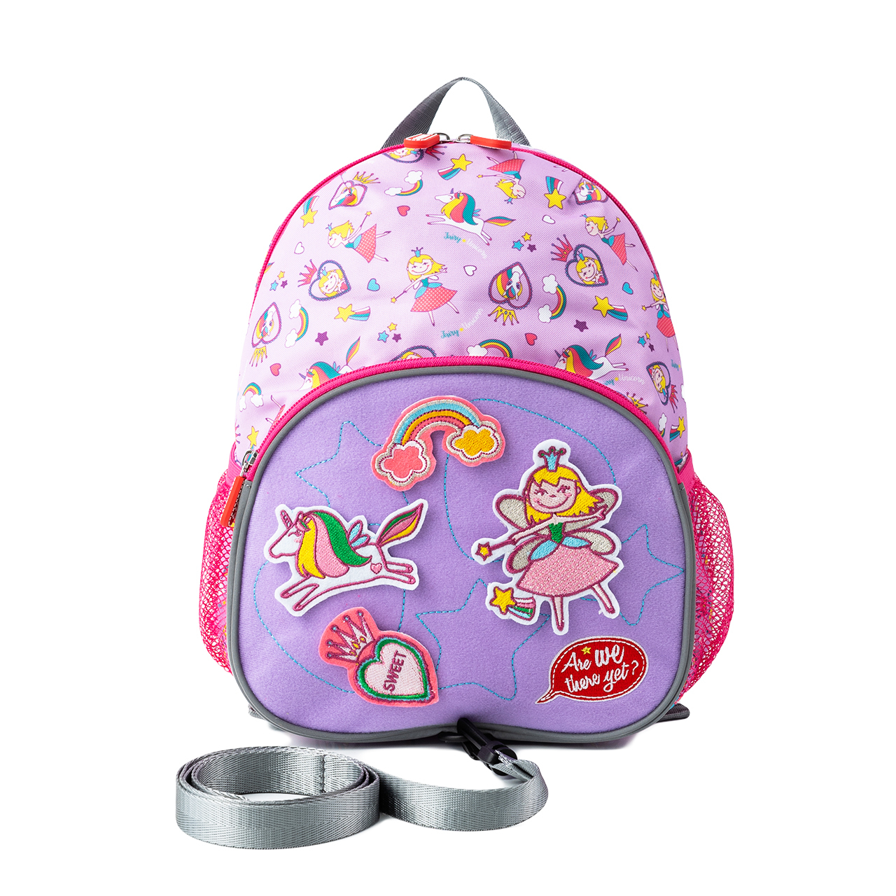 〖 Are We There Yet? 〗創意任意貼兒童防走失背包 - 獨角獸仙女